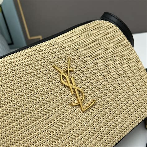 saint laurent woven bag.